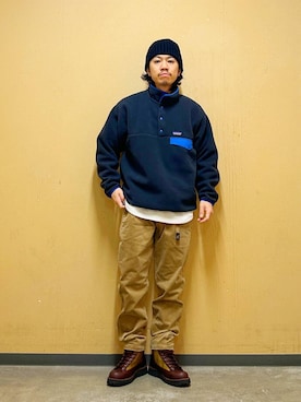 「アイテム（その他トップス）」を使った、DAIKI TAKEYAさん（メンズ・165cm）の秋コーディネート
