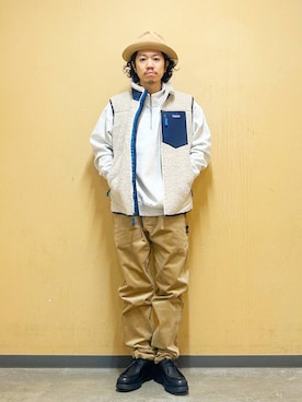 DAIKI TAKEYAさん（メンズ・165cm）の冬コーディネート