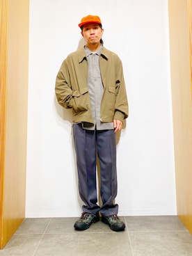「リプロダクションオブファウンド」｜DAIKI TAKEYAさん（メンズ・165cm）の夏コーディネート