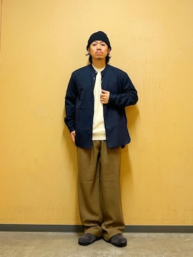 「アーバンリサーチ」｜DAIKI TAKEYAさん（メンズ・165cm）の秋コーディネート