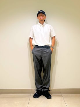 「アーバンリサーチドアーズ」｜DAIKI TAKEYAさん（メンズ・165cm）の夏コーディネート