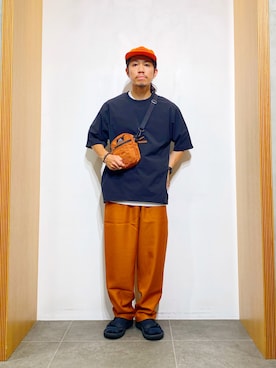 「SOLOTEX」｜DAIKI TAKEYAさん（メンズ・165cm）の夏コーディネート