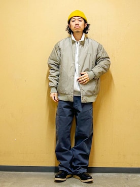 DAIKI TAKEYAさん（メンズ・165cm）の冬コーディネート
