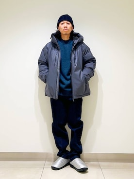 「アイテム（その他シューズ）」を使った、DAIKI TAKEYAさん（メンズ・165cm）の秋コーディネート