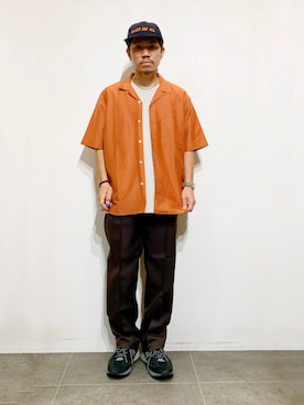 DAIKI TAKEYAさん（メンズ・165cm）の夏コーディネート