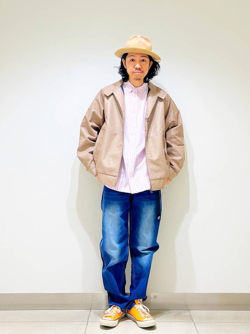 ストライプロングスリーブシャツ