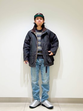 DAIKI TAKEYAさん（メンズ・165cm）の秋コーディネート