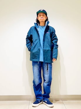 「パタゴニア」｜DAIKI TAKEYAさん（メンズ・165cm）の春コーディネート