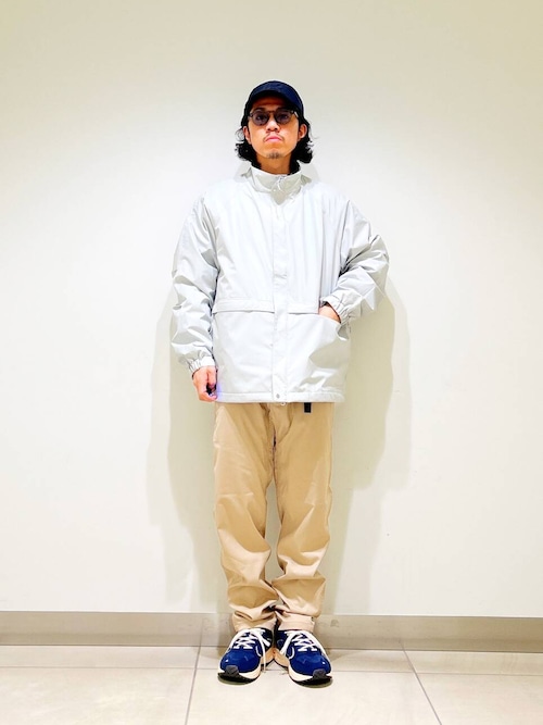 Currently オックスギャザートップス　ネイビー　博多店別注カラー Currently オックスギャザートップス ネイビー 博多店別注カラー