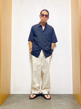 DAIKI TAKEYAさん（メンズ・165cm）の夏コーディネート