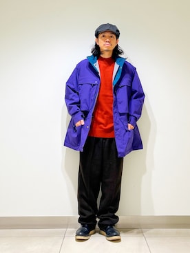 「アイテム（その他アウター）」を使った、DAIKI TAKEYAさん（メンズ・165cm・30代）の秋コーディネート