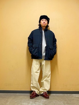 DAIKI TAKEYAさん（メンズ・165cm）の秋コーディネート