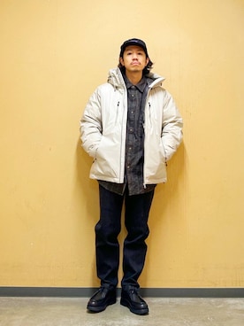 DAIKI TAKEYAさん（メンズ・165cm）の冬コーディネート