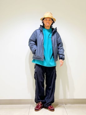 「STONEMASTER（ストーンマスター ）のアイテム」を使った、DAIKI TAKEYAさん（メンズ・165cm）の秋コーディネート