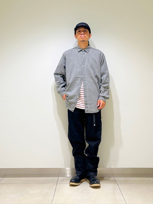 別注』Gramicci Mountain Tuck Pants（デニムパンツ）｜Gramicci
