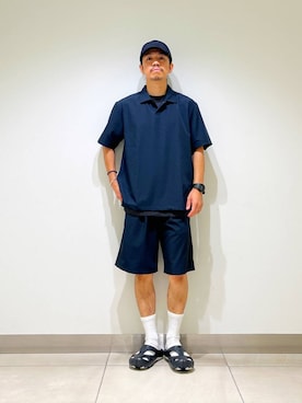 「アーバンリサーチドアーズ」｜DAIKI TAKEYAさん（メンズ・165cm）の夏コーディネート