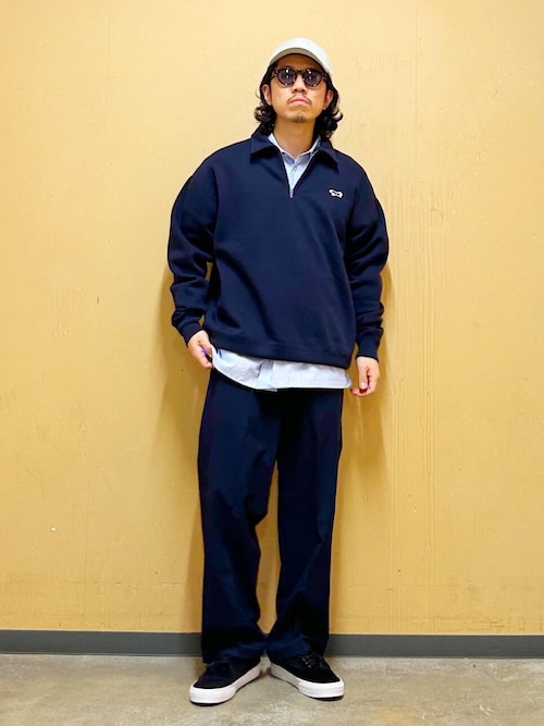 セール】『別注』PENNEYS×DOORS THE FOX ジップポロスウェット