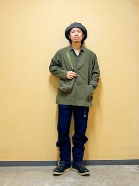「アイテム（その他アンダーウェア/インナー）」を使った、DAIKI TAKEYAさん（メンズ・165cm）の夏コーディネート