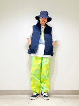 「アウトドア」｜DAIKI TAKEYAさん（メンズ・165cm）の春コーディネート