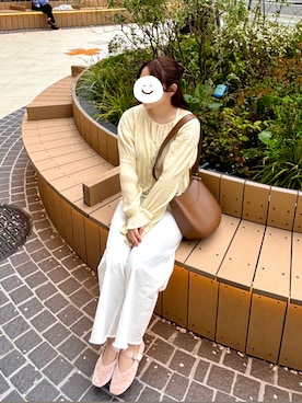 「Juze（ジュゼ）のアイテム」を使った、ꪔ̤̱kojima‪ꪔ̤̱さん（レディース・150cm）の春コーディネート