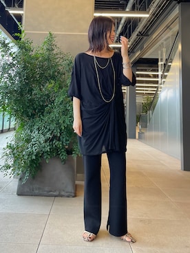 「SASKIA DIEZ（サスキアディッツ）のアイテム（アクセサリー）」を使った、chaos_yumiさん（レディース・157cm）の夏コーディネート