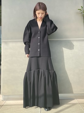 「Chaos」｜「アイテム（ブーツ）」を使った、chaos_yumiさん（レディース・157cm）の冬コーディネート