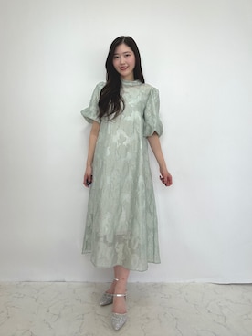 「結婚式スタイル」｜haremodeさん（レディース・163cm）の秋コーディネート