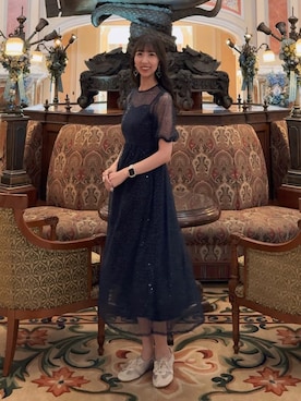 「haremode（ハレモード）のアイテム」を使った、haremodeさん（レディース・170cm）の夏コーディネート