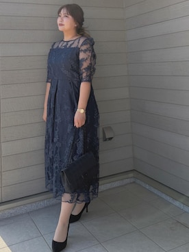「同窓会」｜haremodeさん（レディース・162cm）の春コーディネート