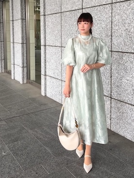 「同窓会」｜haremodeさん（レディース・162cm）の春コーディネート