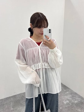 えりこさん（レディース・156cm）の春コーディネート