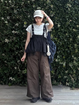 えりこさん（レディース・156cm）の夏コーディネート