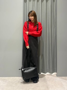 「LEPSIM（レプシィム）のアイテム（サンダル）」を使った、えりこさん（レディース・156cm）の秋コーディネート