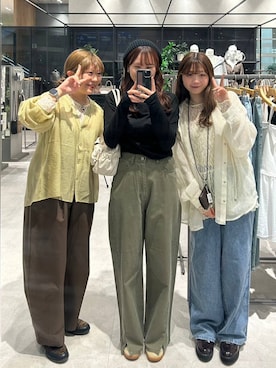 えりこさん（レディース・156cm）の春コーディネート