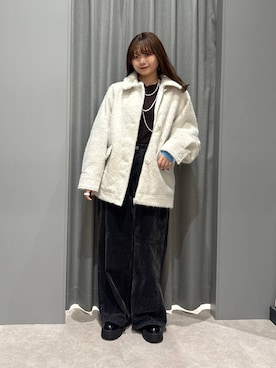 えりこさん(レディース・156cm)の冬コーディネート