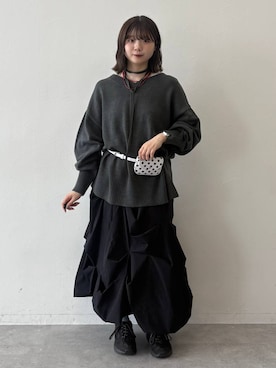 えりこさん(レディース・156cm)の秋コーディネート