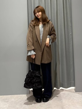 えりこさん(レディース・156cm)の秋コーディネート