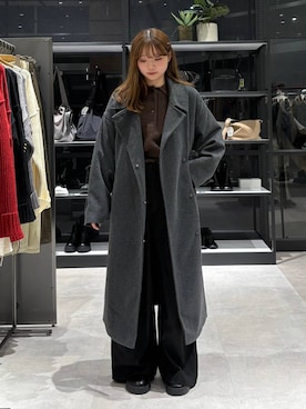 「LEPSIM（レプシィム）のアイテム（サンダル）」を使った、えりこさん（レディース・156cm）の秋コーディネート