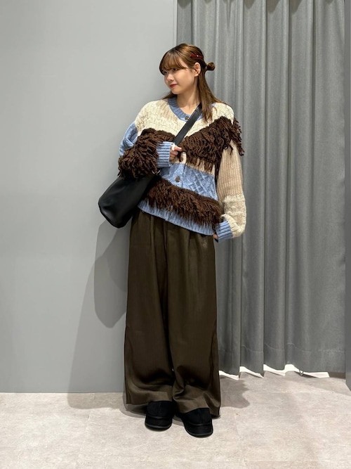 セール】3ゲージループMIXカーディガン 591324（カーディガン/ボレロ