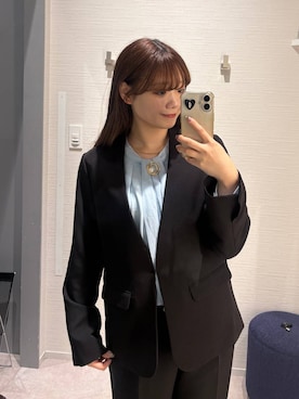 えりこさん（レディース・156cm）の冬コーディネート