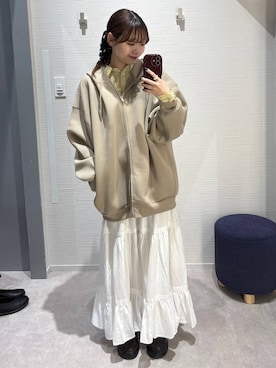 えりこさん（レディース・156cm）の冬コーディネート