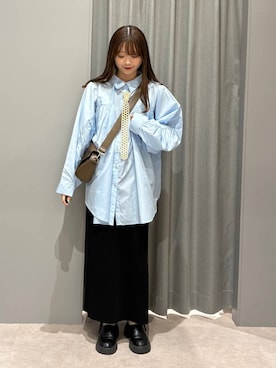 えりこさん（レディース・156cm）の春コーディネート