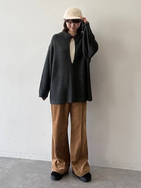 えりこさん(レディース・156cm)の秋コーディネート