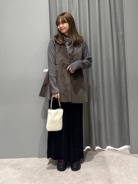 「LEPSIM」｜えりこさん（レディース・156cm）の秋コーディネート