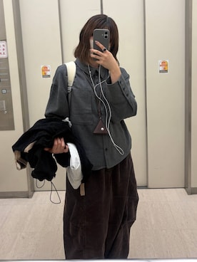 えりこさん（レディース・156cm）の秋コーディネート