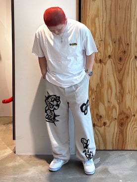 「XLARGE（エクストララージ）のアイテム」を使った、あきらさん（メンズ・168cm）の夏コーディネート