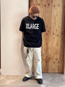 「XLARGE（エクストララージ）のアイテム」を使った、あきらさん（メンズ・168cm）の夏コーディネート