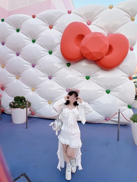 「アイテム（トップス）」を使った、やちさん（レディース・145cm）の秋コーディネート