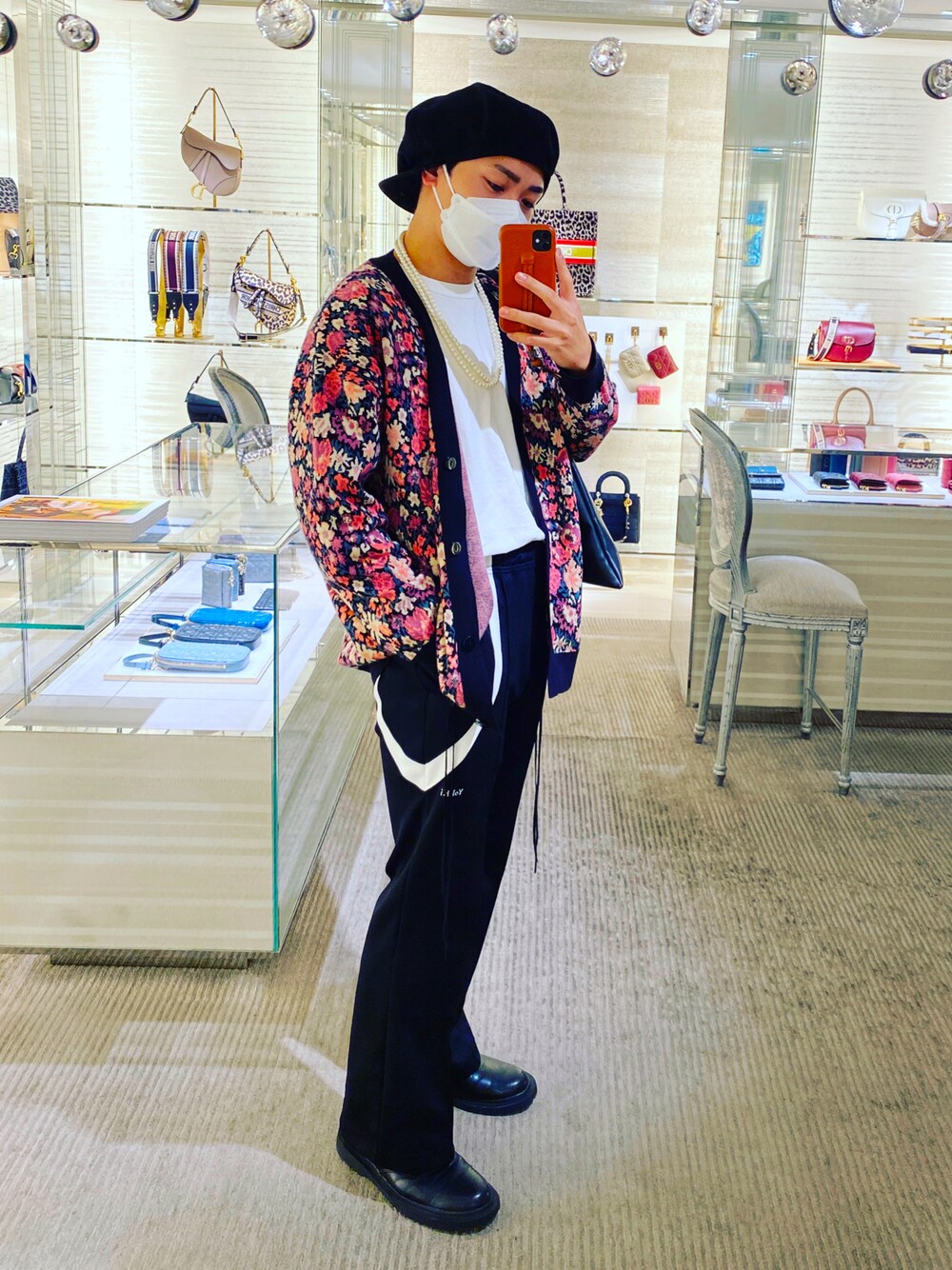 ジャマイカ製ブラウンレザーキャスケット キャスケット 帽子 レディース 人気[品番：II000004626