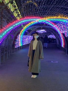 fujikoさん（レディース・162cm）の冬コーディネート